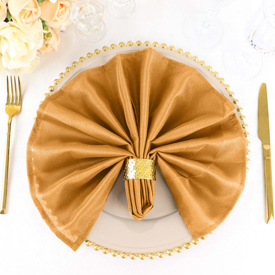 Standard Table Linen - Polyester, Gold