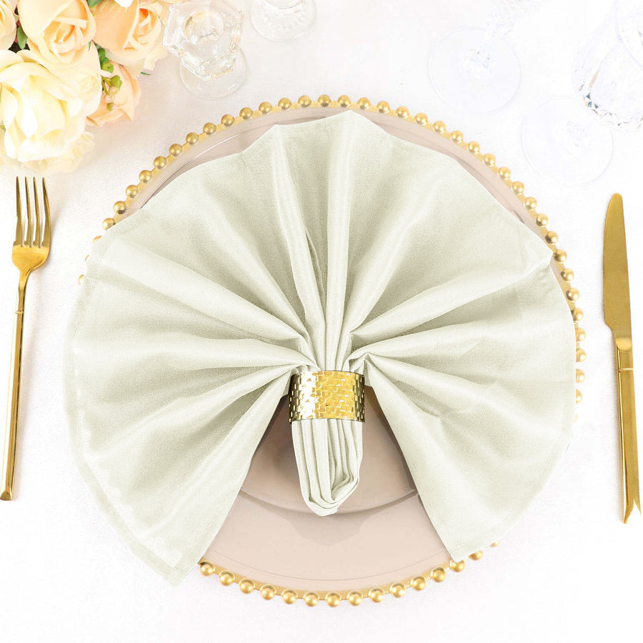 Standard Table Linen - Polyester, Ivory