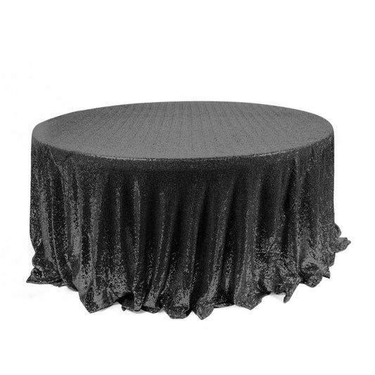 Specialty Table Linen - Premium Sequin, Black