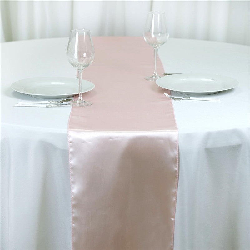 Specialty Table Linen - Satin, Blush