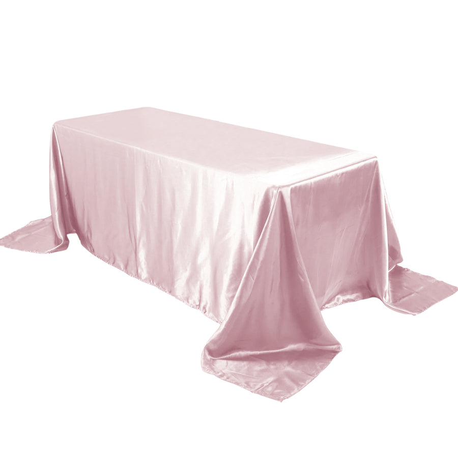 Specialty Table Linen - Satin, Blush