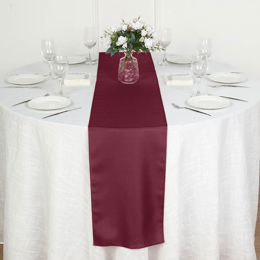 Standard Table Linen - Polyester, Burgundy