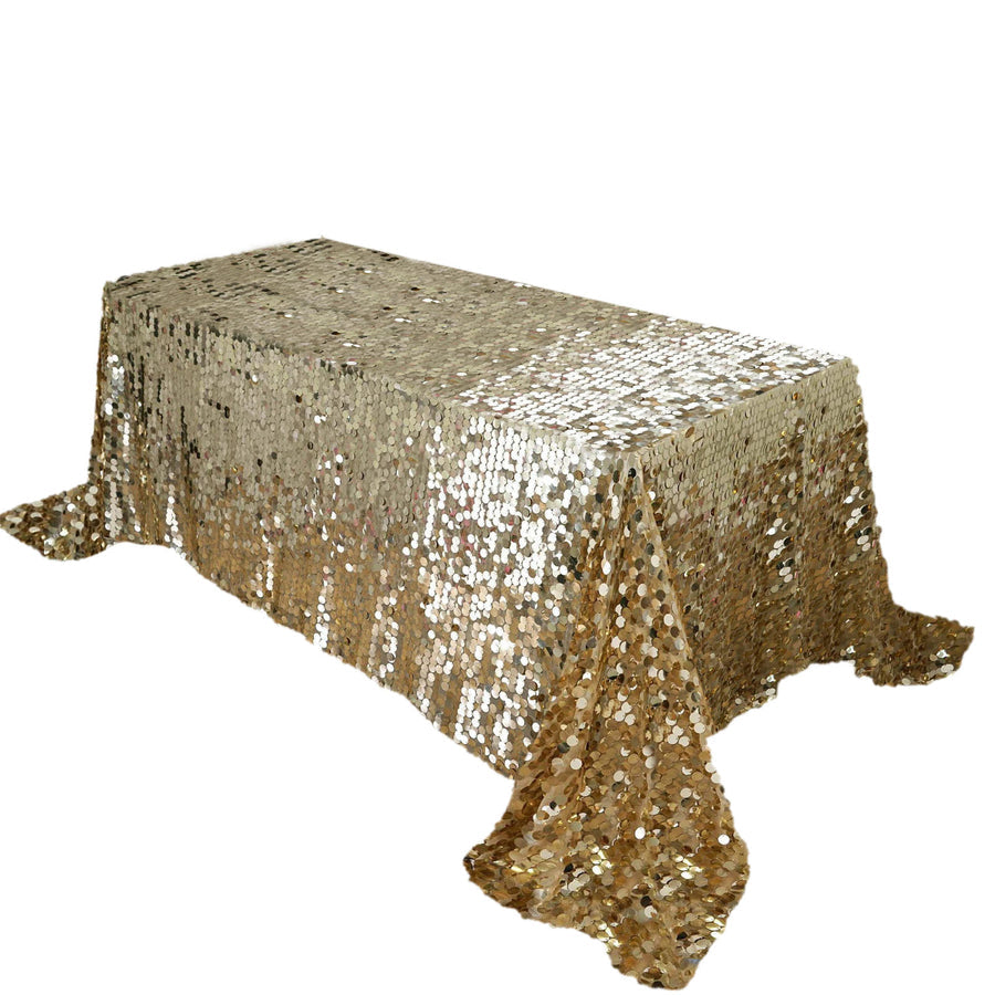 Specialty Table Linen - Payette Sequin, Champagne