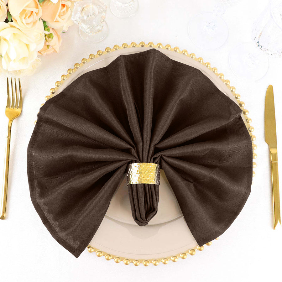 Standard Table Linen - Polyester, Chocolate