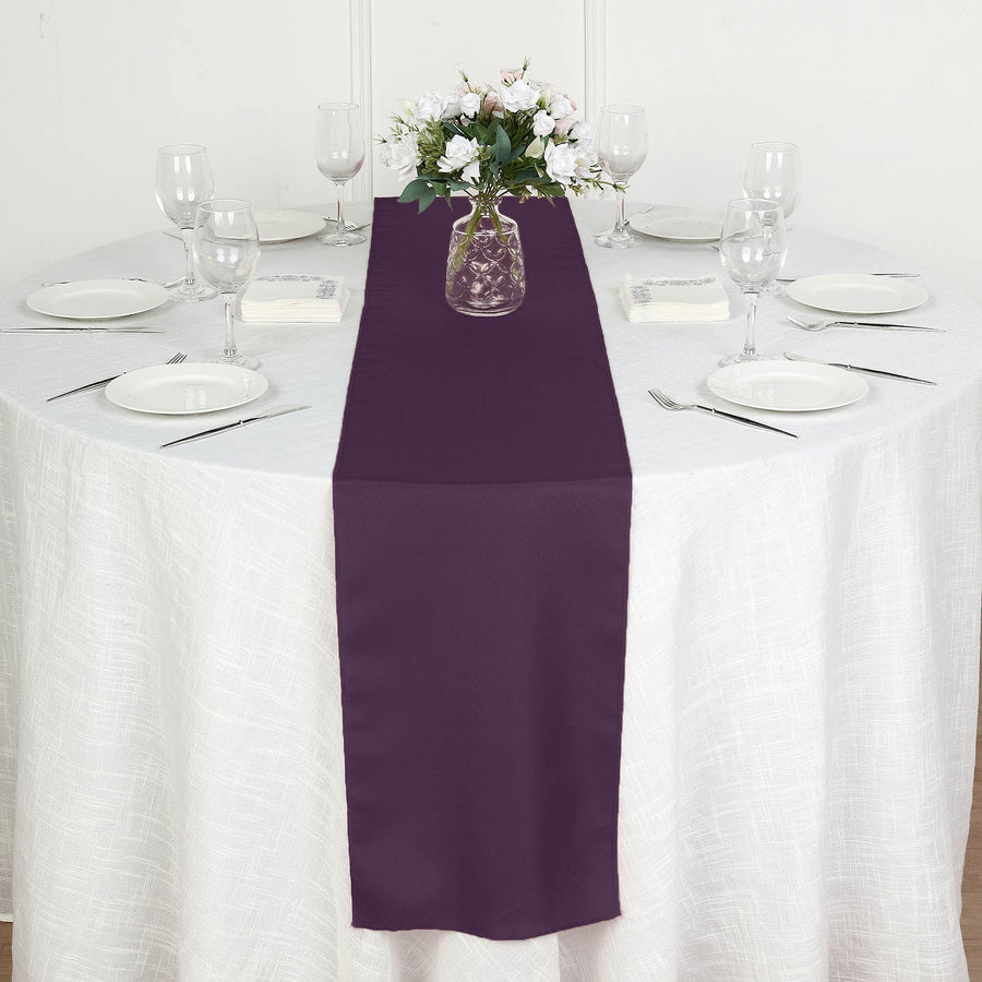 Standard Table Linen - Polyester, Eggplant Purple