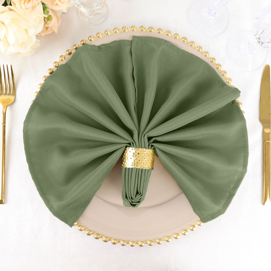 Standard Table Linen - Polyester, Eucalyptus Green