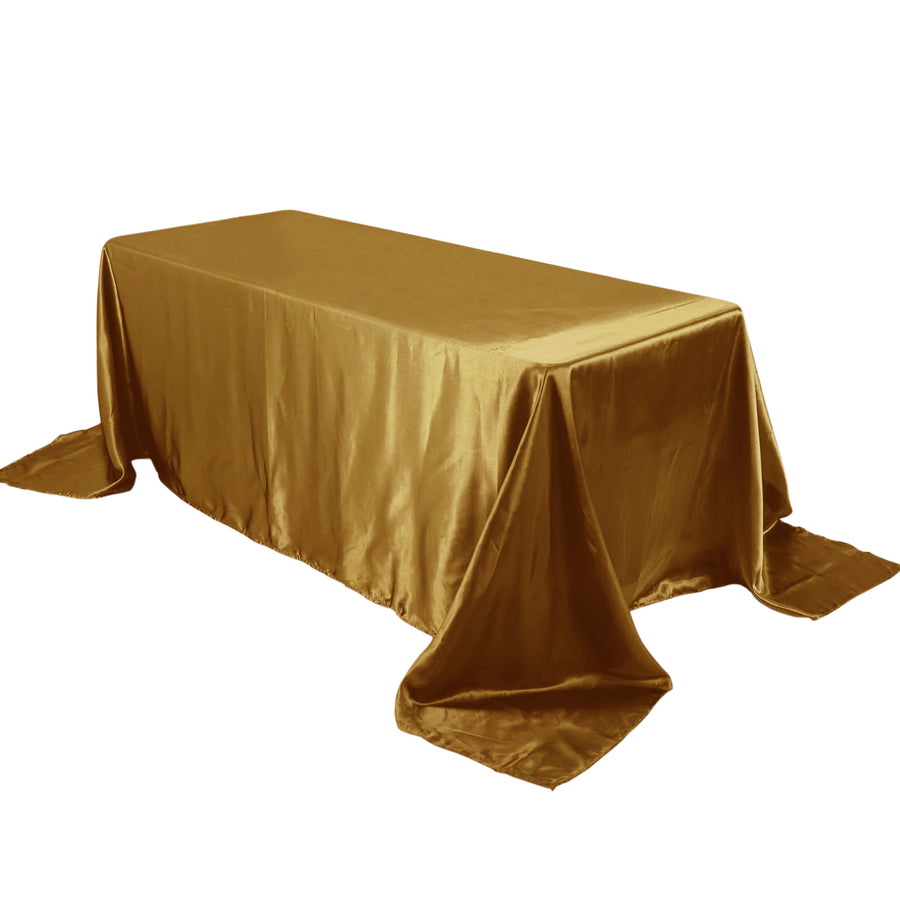 Specialty Table Linen - Satin, Gold