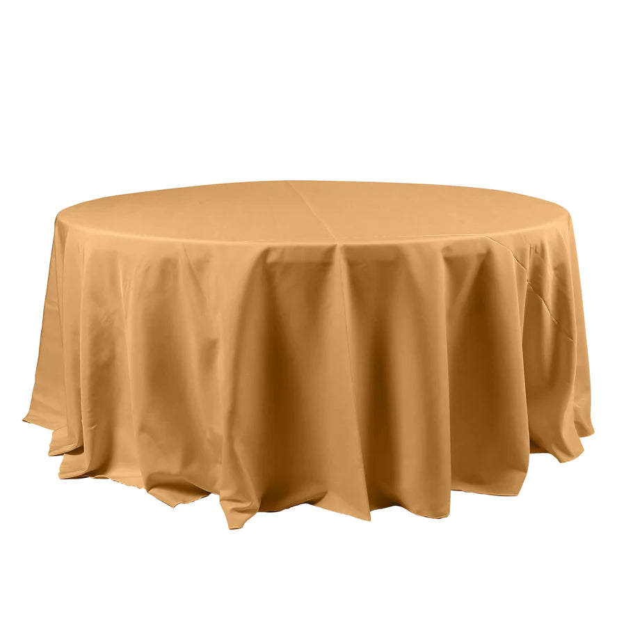 Standard Table Linen - Polyester, Gold