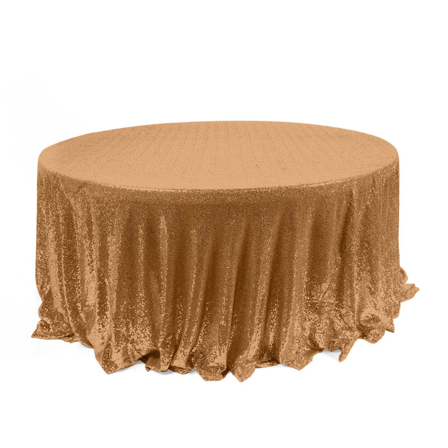 Specialty Table Linen - Premium Sequin, Gold