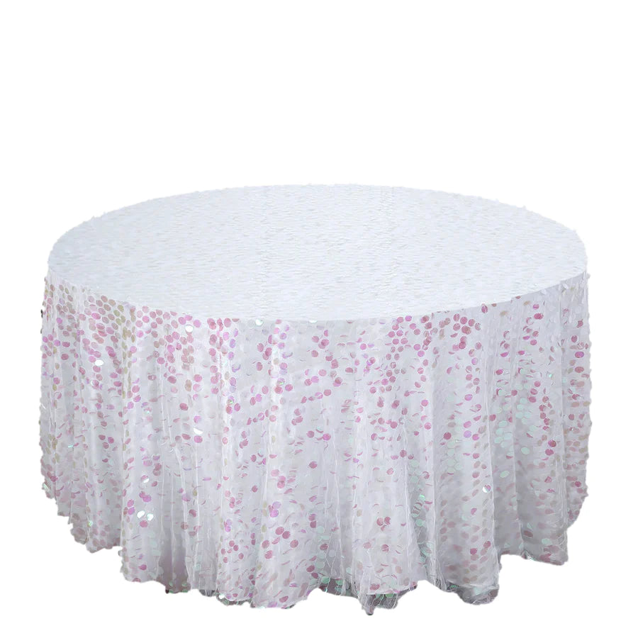 Specialty Table Linen - Payette Sequin, Iridescent