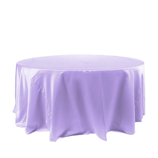 Specialty Table Linen - Satin, Lavender