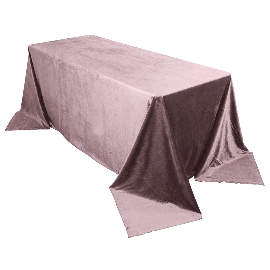 Specialty Table Linen - Velvet, Mauve