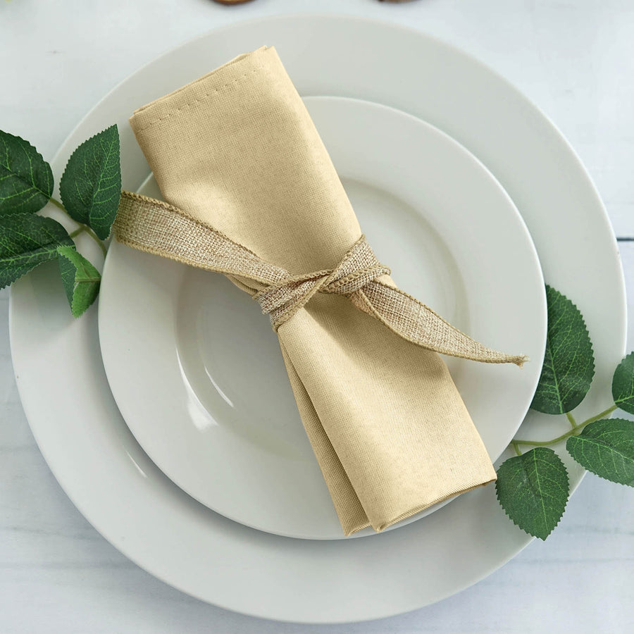 Standard Table Linen - Polyester, Champagne