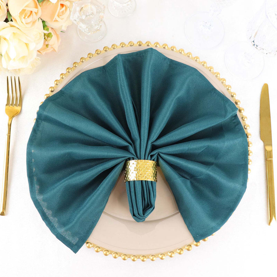 Standard Table Linen - Polyester, Peacock Teal