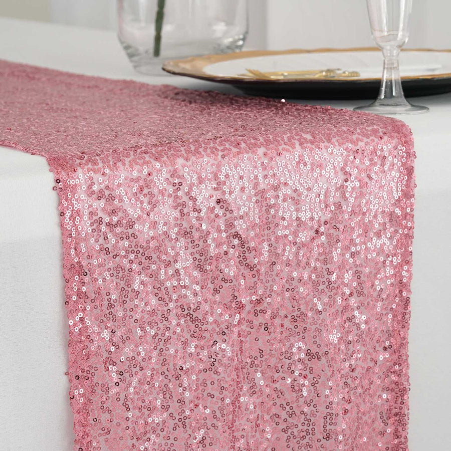 Specialty Table Linen - Premium Sequin, Pink