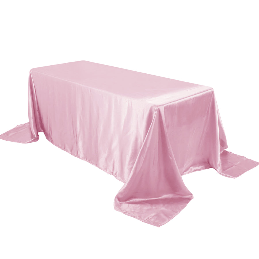 Specialty Table Linen - Satin, Pink