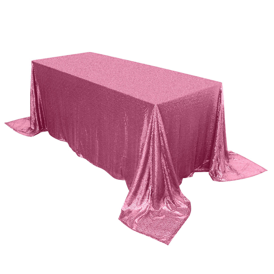 Specialty Table Linen - Premium Sequin, Pink