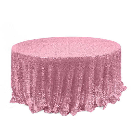 Specialty Table Linen - Premium Sequin, Pink