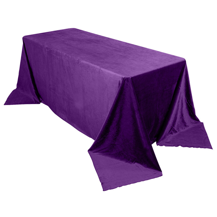 Specialty Table Linen - Velvet, Royal Purple