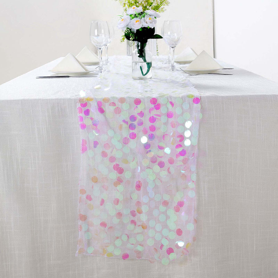 Specialty Table Linen - Payette Sequin, Iridescent