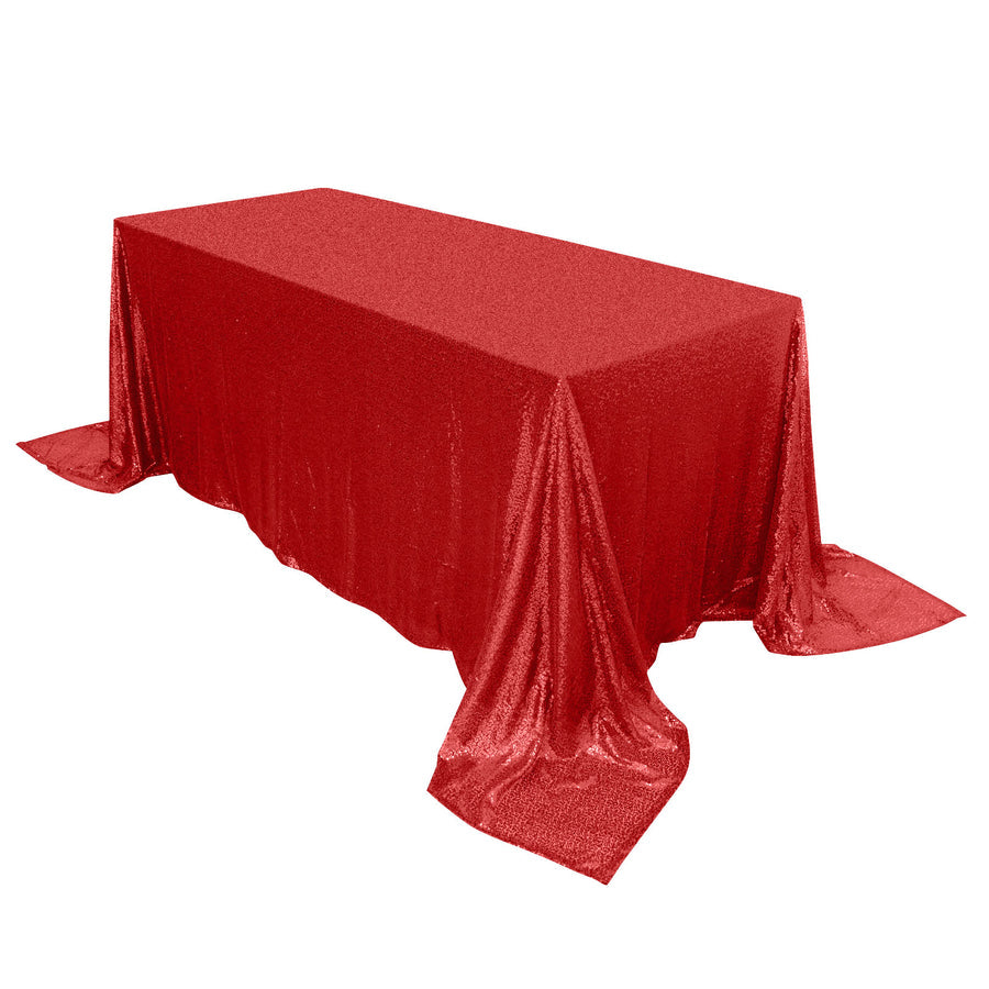 Specialty Table Linen - Premium Sequin, Red