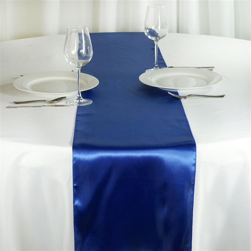 Specialty Table Linen - Satin, Royal Blue