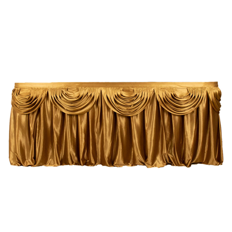 Specialty Table Linen - Satin, Gold