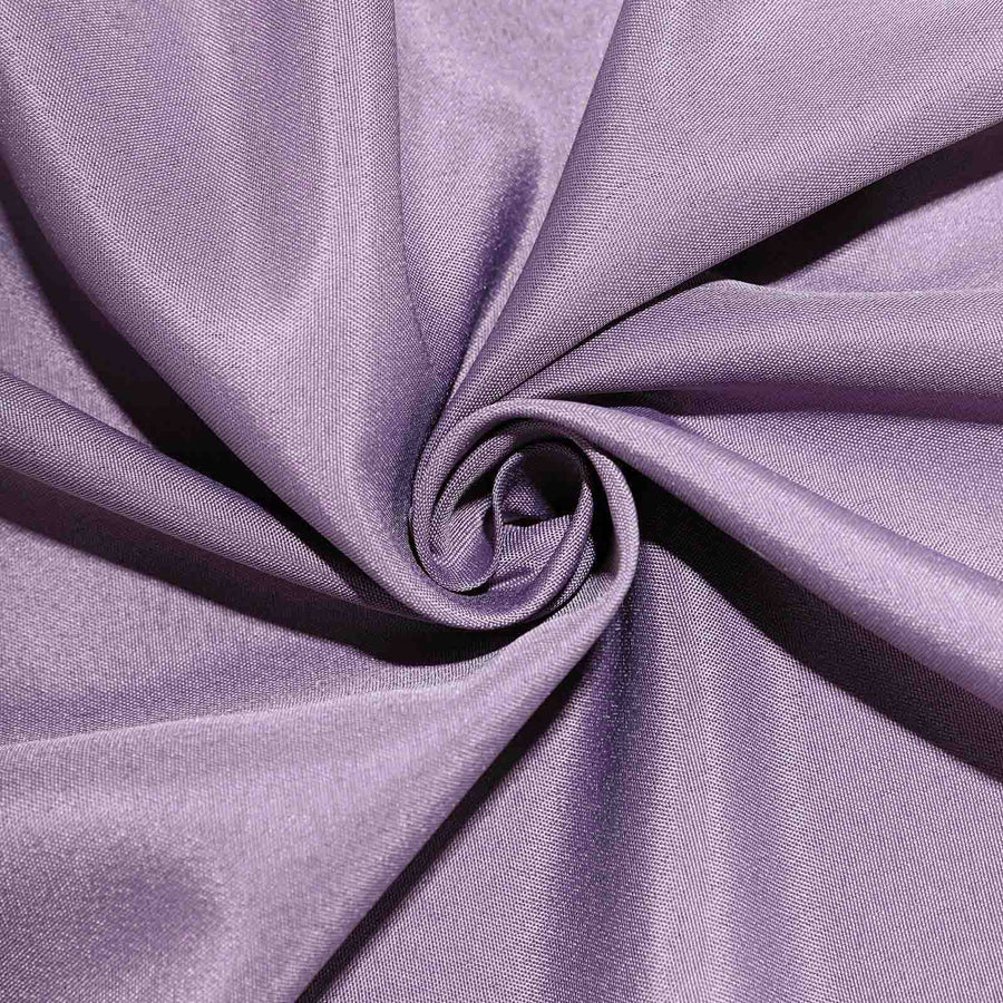 Polyester Table Linen, 120" Round, Violet Amethyst