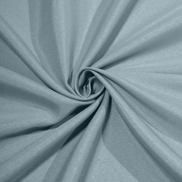 Polyester Table Linen, 120" Round, Dusty Blue