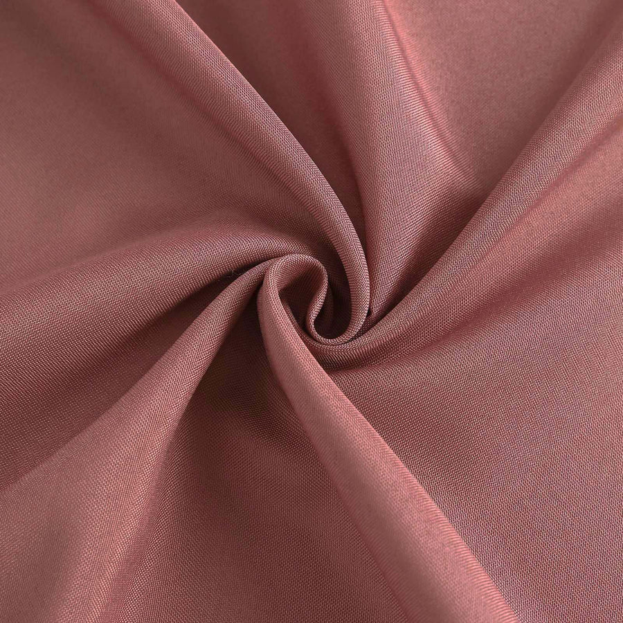 Polyester Table Linen, 120" Round, Cinnamon Rose