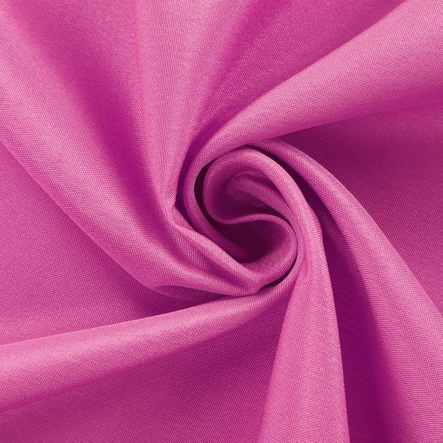 Polyester Table Linen, 120" Round, Fuschia