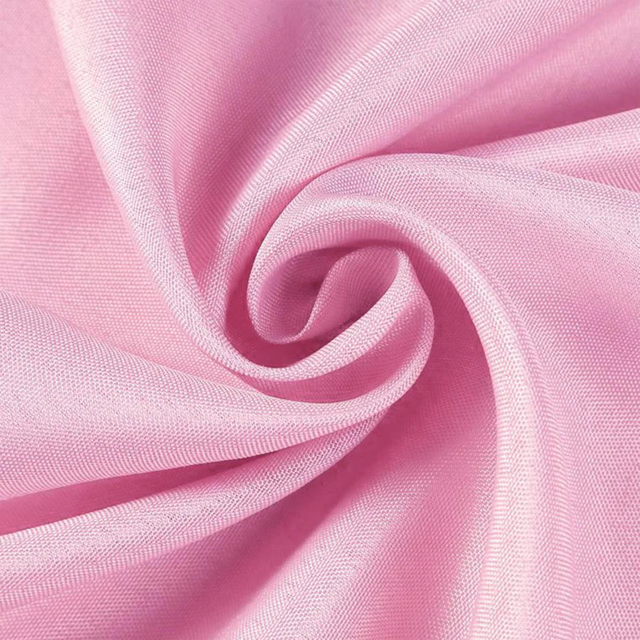 Polyester Table Linen, 120" Round, Pink