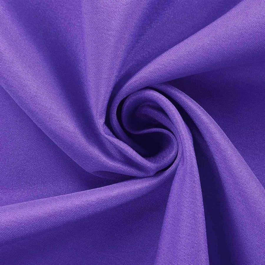 Polyester Table Linen, 120" Round, Purple