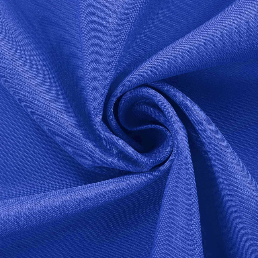 Polyester Table Linen, 120" Round, Royal Blue