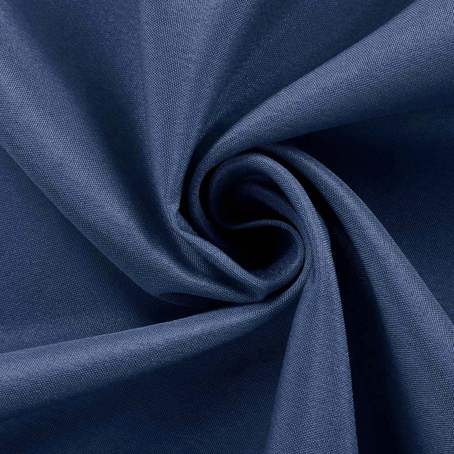 Polyester Table Linen, 120" Round, Dark Blue