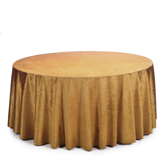 Specialty Table Linen - Velvet, Gold