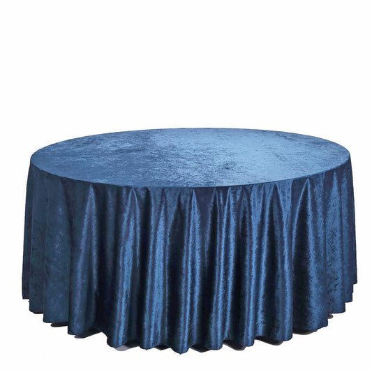 Specialty Table Linen - Velvet, Navy Blue