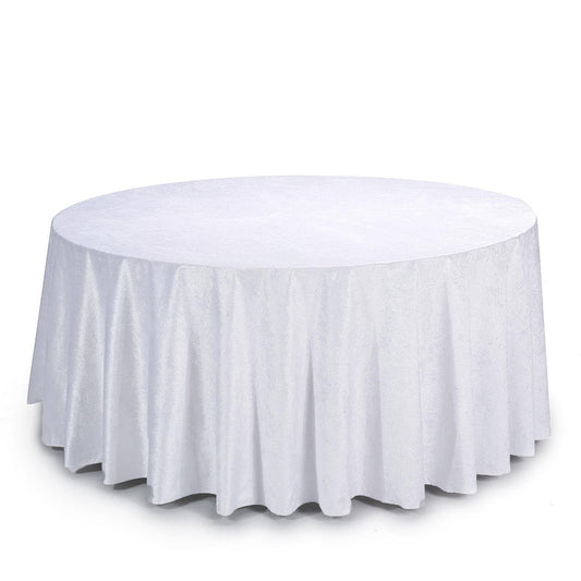 Specialty Table Linen - Velvet, White