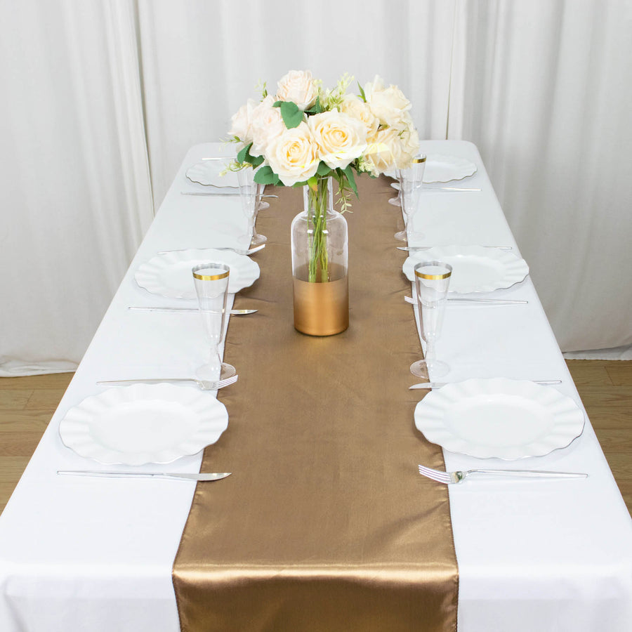 Specialty Table Linen - Satin, Taupe