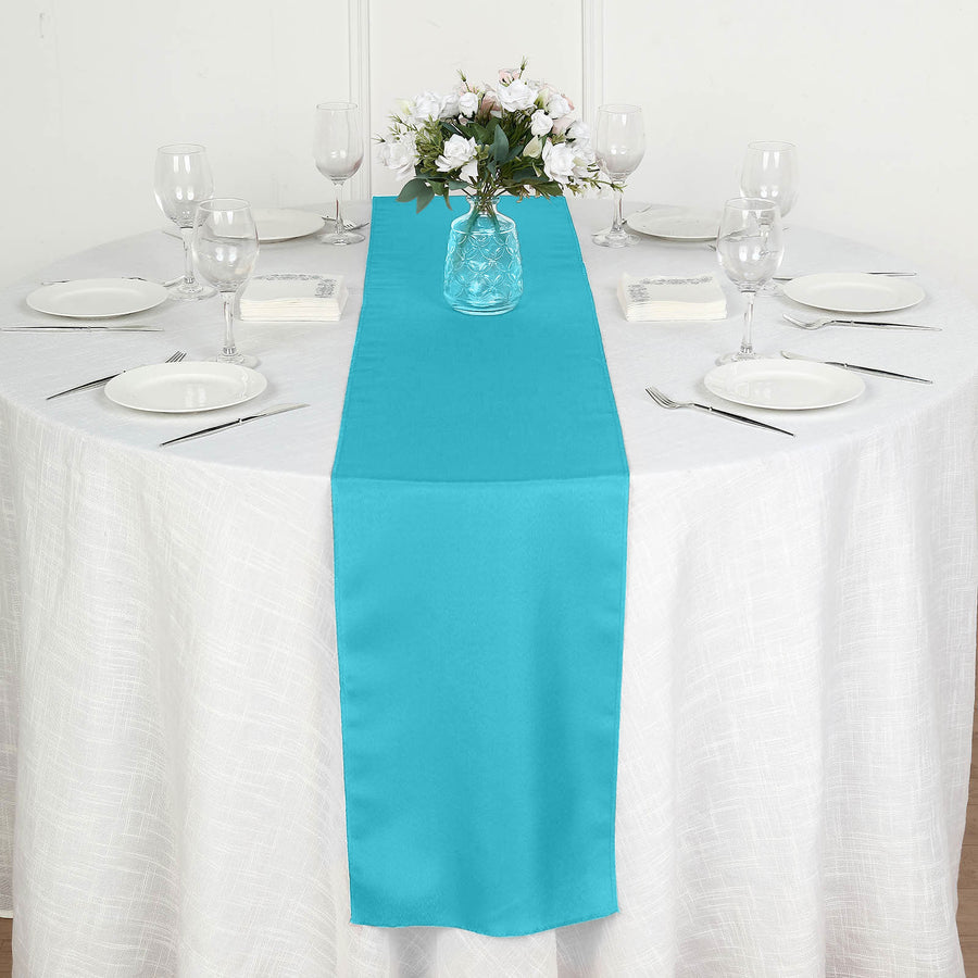 Standard Table Linen - Polyester, Turquoise Blue