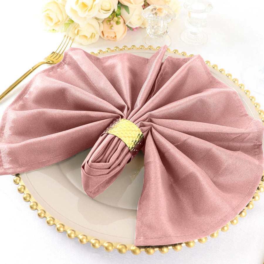 Standard Table Linen - Polyester, Dusty Rose