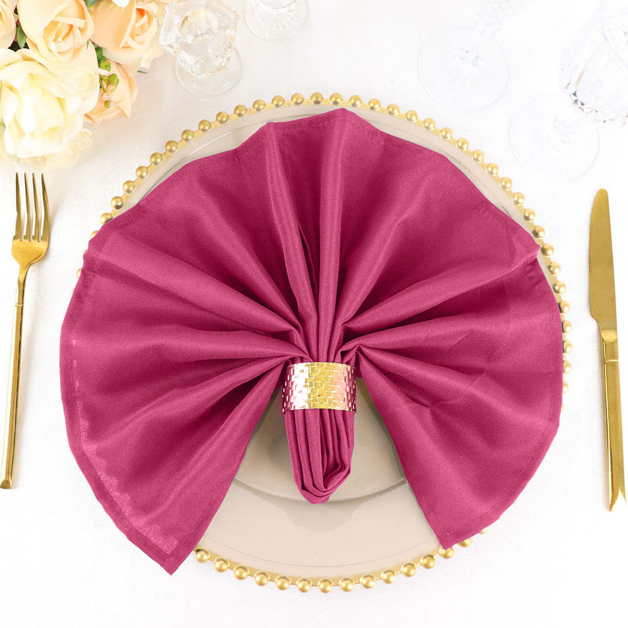 Standard Table Linen - Polyester, Fuchsia