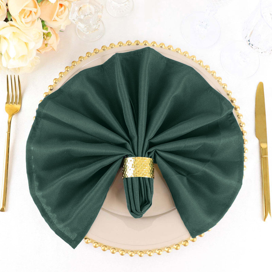 Standard Table Linen - Polyester, Emerald Green