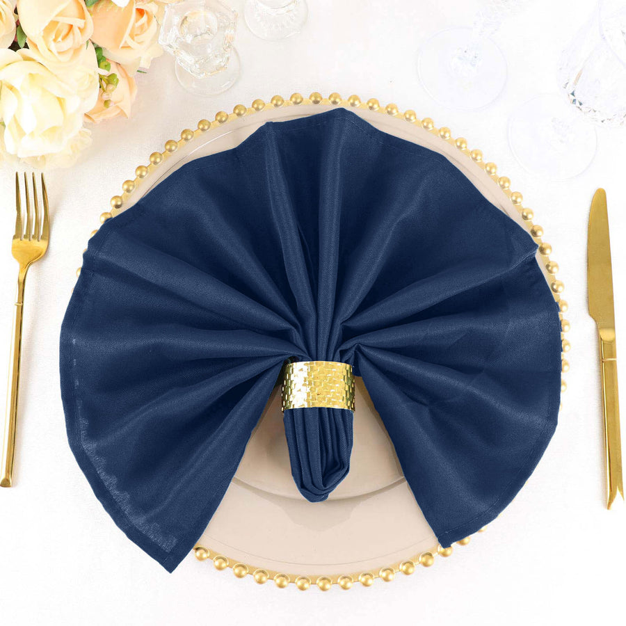 Standard Table Linen - Polyester, Navy Blue