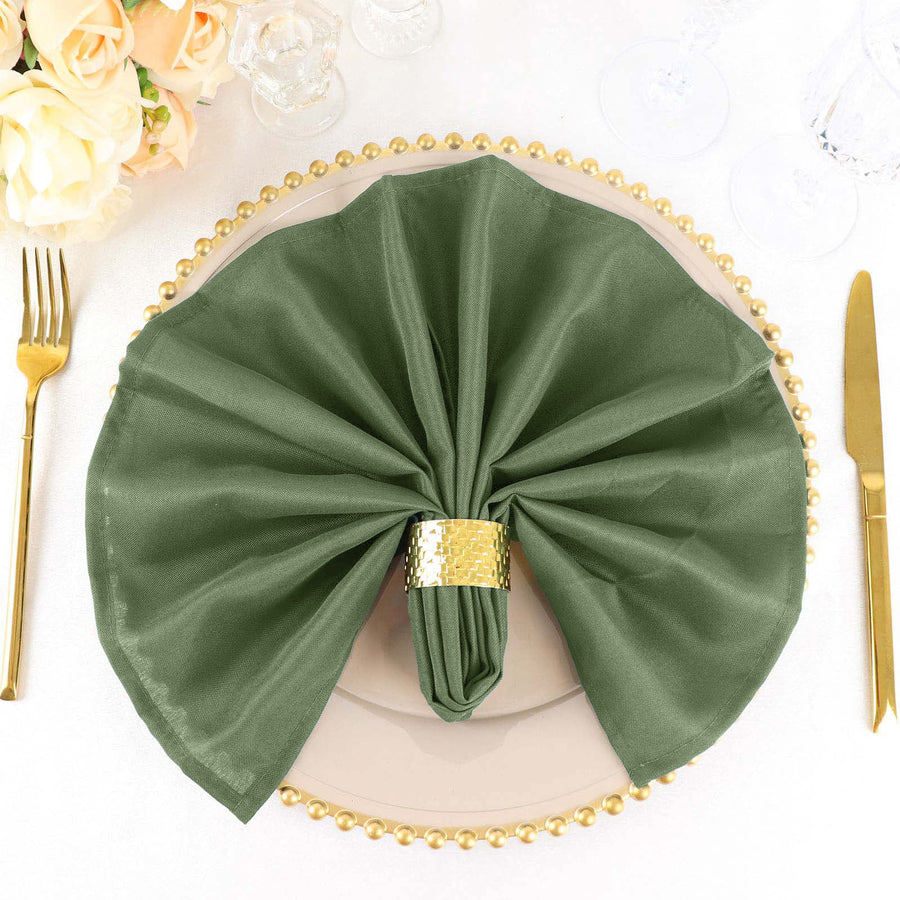 Standard Table Linen - Polyester, Olive Green