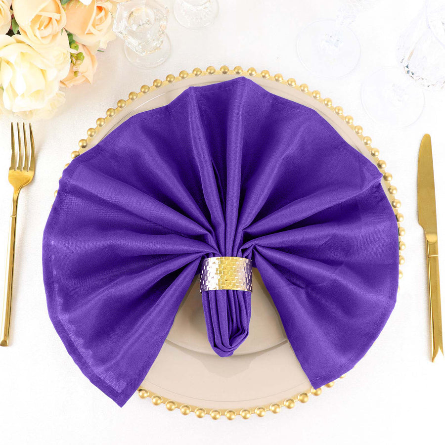 Standard Table Linen - Polyester, Royal Purple