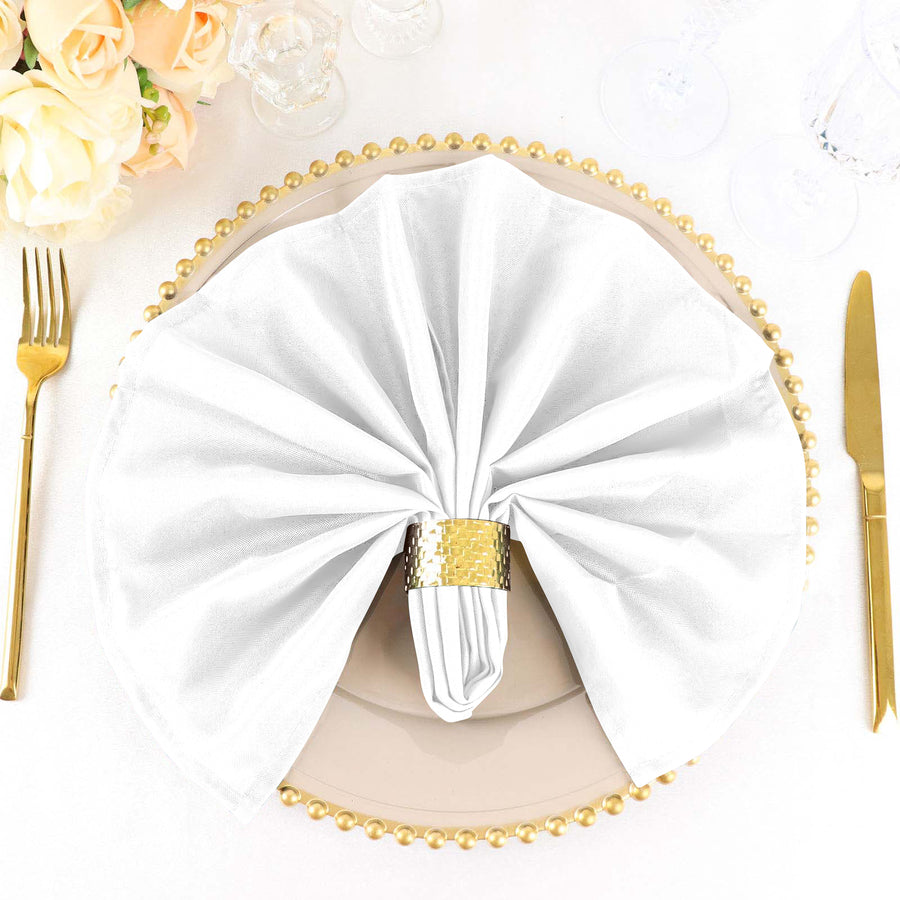 Standard Table Linen - Polyester, White