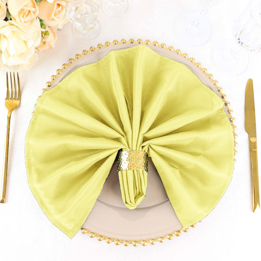 Standard Table Linen - Polyester, Yellow